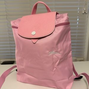 Longchamp LE Pliage Pink Backpack